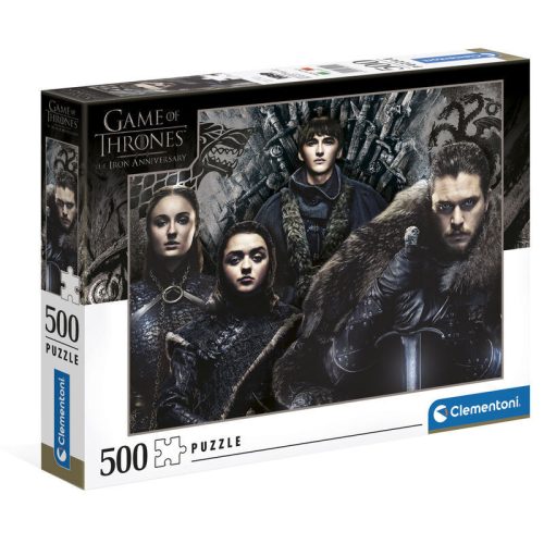 CLEMENTONI - Trónok Harca csoportkép puzzle (500db)