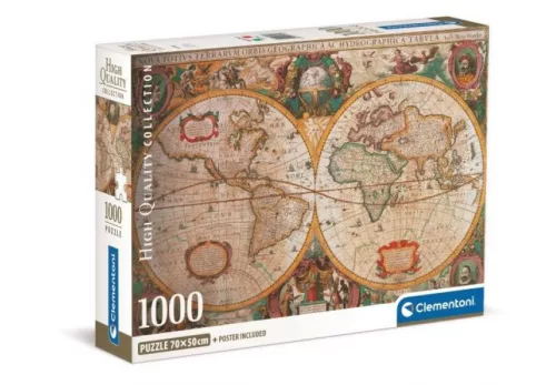 Régi térkép- 1000 db-os puzzle