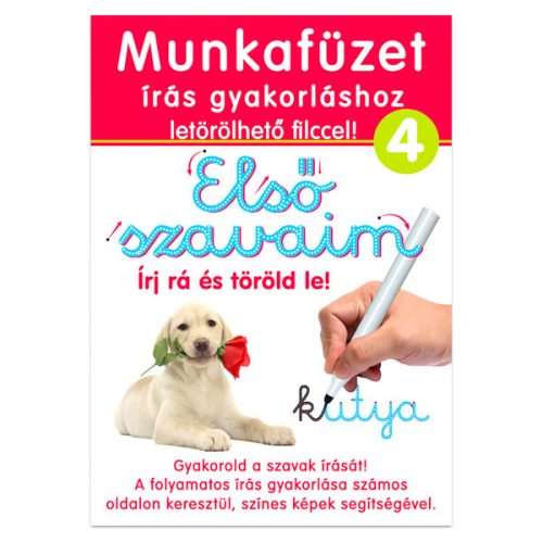 Írj rá és töröld le! Munkafüzet írás gyakorláshoz - Első szavaim