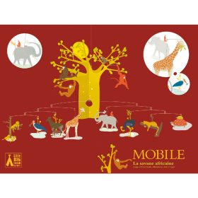   Szélmobil függődísz - Afrikai szavanna - The African Savannah