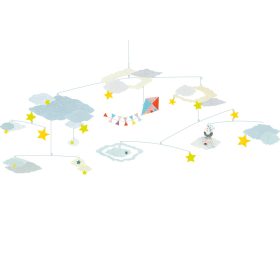   Szélmobil függődísz - Felhők között - Head in the clouds