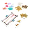 Ékszerkészítő készlet - Karkötők szövése különböző gyöngyökből - Large beads
