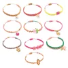 Ékszerkészítő készlet - Rózsaszín makramé karkötők - Pink macrame bracelets