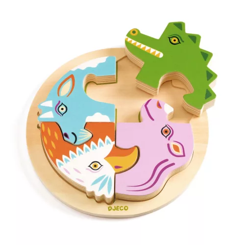 Formaillesztő, formaberakó - Kroki körtánca - Rondo Croco