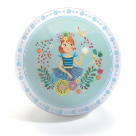 DJECO - Gumilabda - Cseresznyés lányka - Miss Cherry Ball - 22 cm   DJECO - Gumilabda - Cseresznyés lányka - Miss Cherry Ball - 22 cm