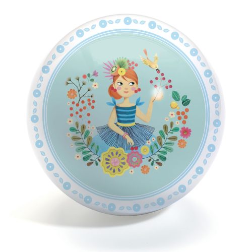 DJECO - Gumilabda - Cseresznyés lányka - Miss Cherry Ball - 22 cm
