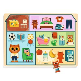 Formaillesztő, formaberakó - Házban - Puzzlo House