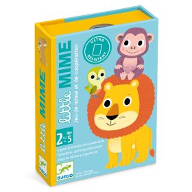 DJECO - Little Mime - Utánzoo - személyiségfejlesztő kártyajáték (5063)