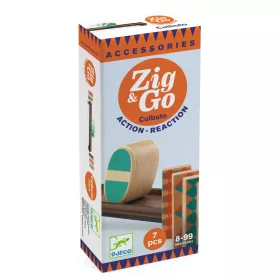 Építőjáték - Guru-ló, 7 db-os - Zig and Go - Culbuto
