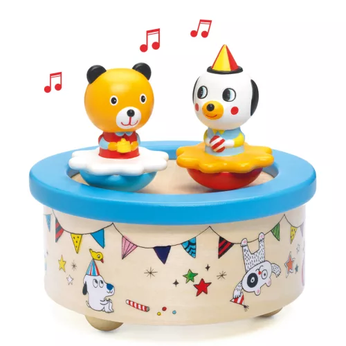 Mozgó figurás zenedoboz - Altató - Fantasy Melody