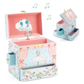   Zenélő ékszerdoboz - Balerina a szinpadon - Ballerine on stage