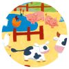 Formadobozos puzzle - Bocik és tehenek, 24 db-os - The cows on the farm