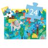 Formadobozos puzzle - Elefánt és barátai, 24 db-os - Haathee, Asian elephant