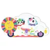 Formadobozos puzzle - Felhőjáró, 16 db-os - Cloud car
