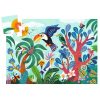 Formadobozos puzzle - Koki Tukán, 24 db-os - Coco the Toucan