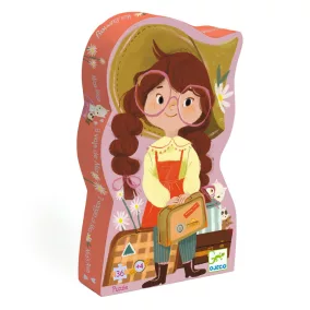   Djeco - Formadobozos puzzle - Mia utazása, 36 db-os - Mia's Journey