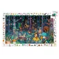   Djeco - Megfigyeltető puzzle - Elvarázsolt erdő, 100 db-os - Enchanted Forest