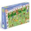 Megfigyeltető puzzle - Kisbarátok a kertben, 35 db-os - Little friends' garden