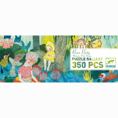 Művész puzzle - Folyóparti piknik, 350 db-os - River Party