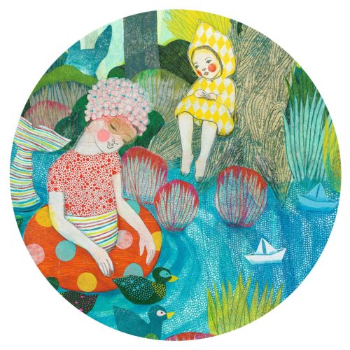 Művész puzzle - Folyóparti piknik, 350 db-os - River Party