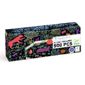   Djeco - Művész puzzle - A macskák birodalma, 500 db-os - The kingdom of cats