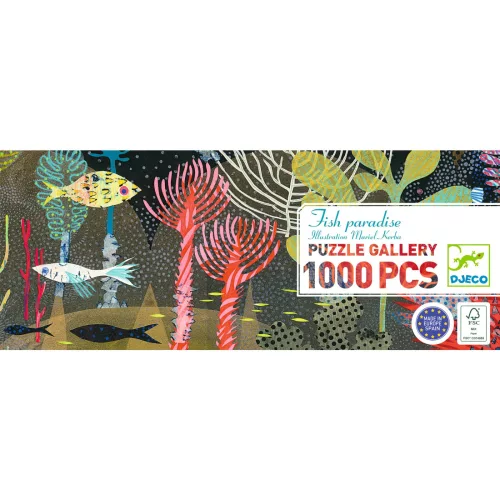 Művész puzzle - Halparadicsom, 1000 db-os - Fish Paradise