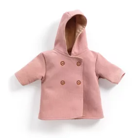 Djeco - Játékbaba ruha - Kapucnis kabát - Hooded coat