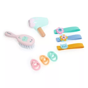   Djeco - Játékbaba kiegészítő, szépítkezés - Baba fodrászkészlet - Hairdressing set