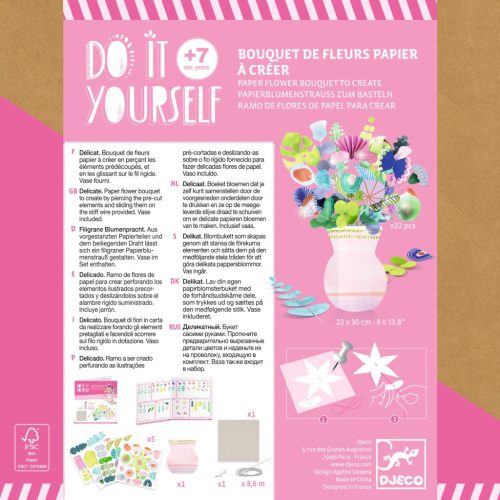 Csináld magad - Virágcsokor - Delicate