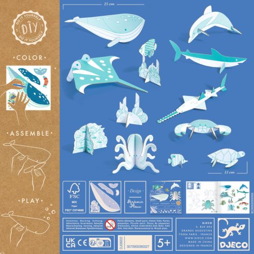 Készítsd magad! - Élet a tengerben 3D-ben - Sea life