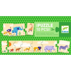 DJECO - Sorozatkirakó puzzle - Kicsi és nagy