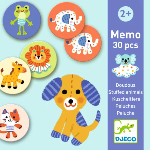 Memória játék - Kedvencek - Memo Stuffed animals