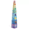 Toronyépítő kocka - Szivárvány - Rainbow
