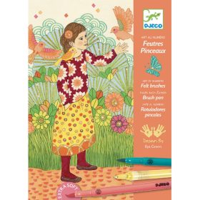   Festés és színezés filctollal - Kert varázs - Spellbound