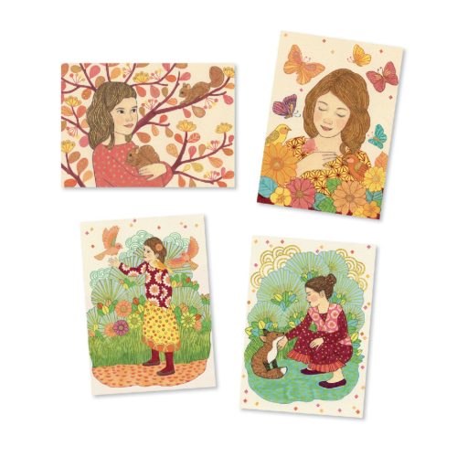 Festés és színezés filctollal - Kert varázs - Spellbound