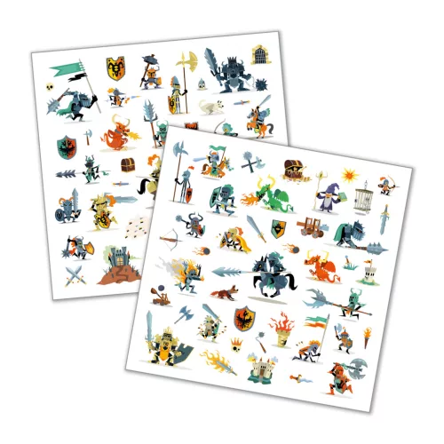 Matricák - Bátor lovagok - Knights