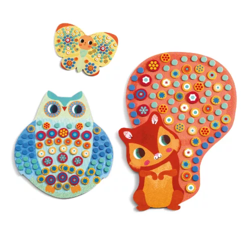 Mozaikkép készítés - Ezer virág - Millefiori