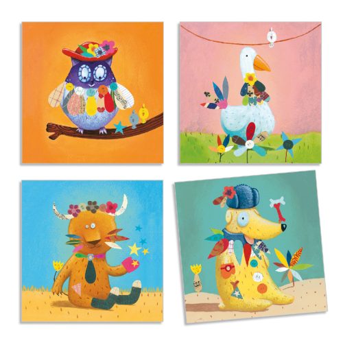 Matricázó képkészítés - Alkoss állatokat! - Create animals