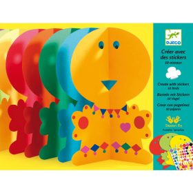   Matricázó képkészítés - 10 madár - Create with stickers 10 birds