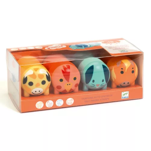 Nyomdakészlet - Kiskezes - Stamps for little ones - Farm animals