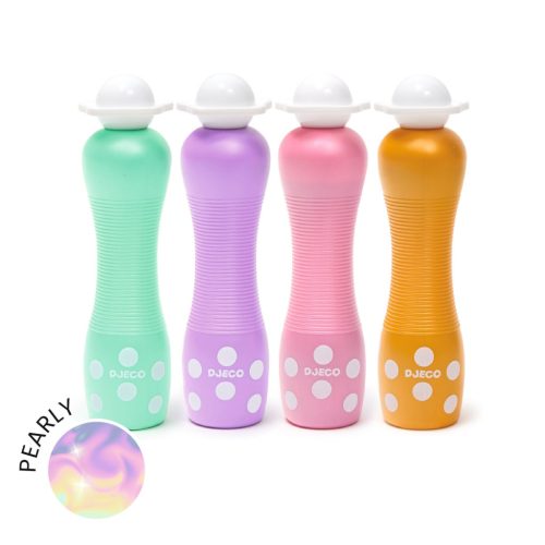 Marok filc készlet 4 gyöngyház színben - Pontozó színezés - Large dot markers