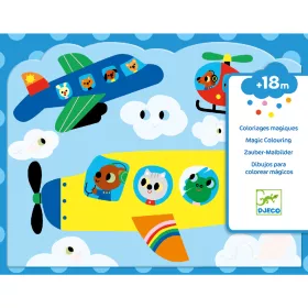   Vízzel színező készlet - Bújócska az égen - Hidden in the sky