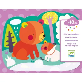   Vízzel színező készlet - Bújócska az erdőben - Hidden in the woods