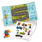 Djeco - Matricás foglalkoztató - Autókázás - Cars
