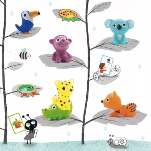 Állatfigurák - Vadállatok - Troopo-savana