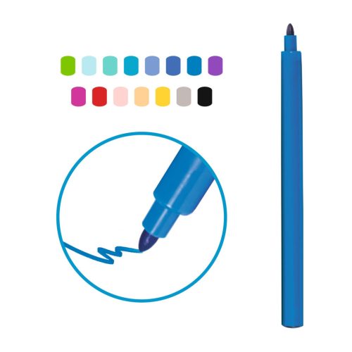 Filctoll készlet - Harmónia, 15 színű - Pacific