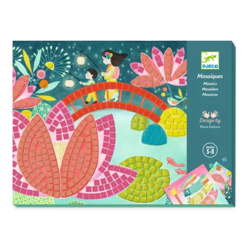 Mozaikkép készítés - Japán hangulat - Kyoto