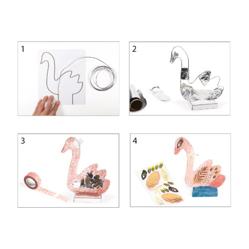 Művészeti műhely - Szoborkészítés - A hattyú - The swan