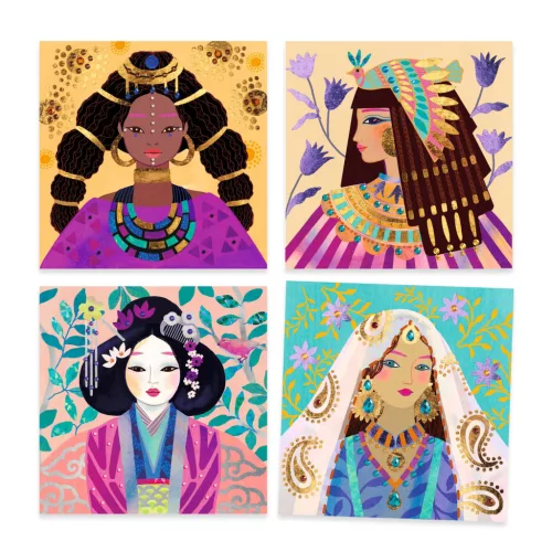 Fémfóliás színezés - Értékes ékszerek - Precious jewels