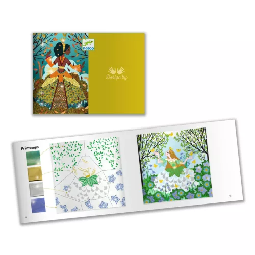 Fémfóliás színezés - Évszakok ruhái - Dresses in seasonal colours